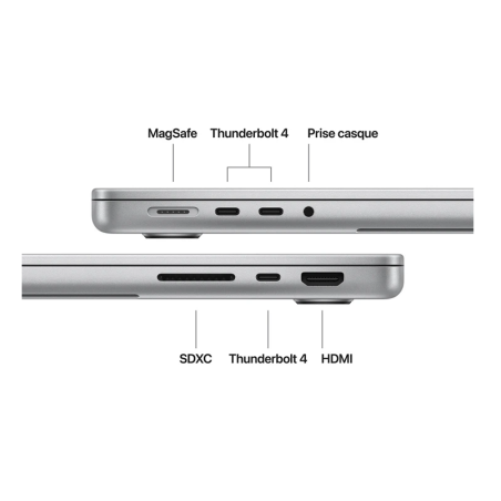 MacBook Pro Retina 14" M4 4,4 Ghz 16 Go RAM 512 Go SSD (2024) - Grade A