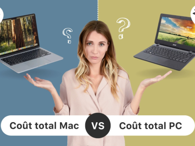 Quel est le coût total d'un Mac vs d'un PC ?